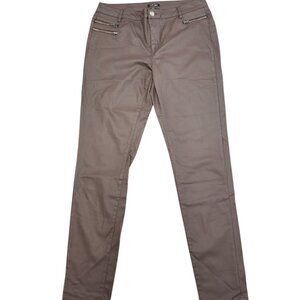 Suko Jeans Women's Size US 12 Slim fit Pants Red Brown